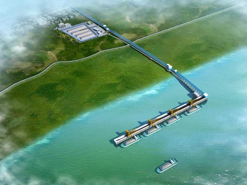 湖北港口集团武穴港发公司盘塘散货码头项目建设如火如荼 码头建设与管理探析